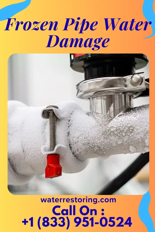 Frozen Pipe Water Damage in Reedsville, WI